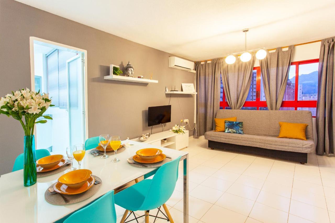 Apartamento Playa Levante Benidorm Bagian luar foto